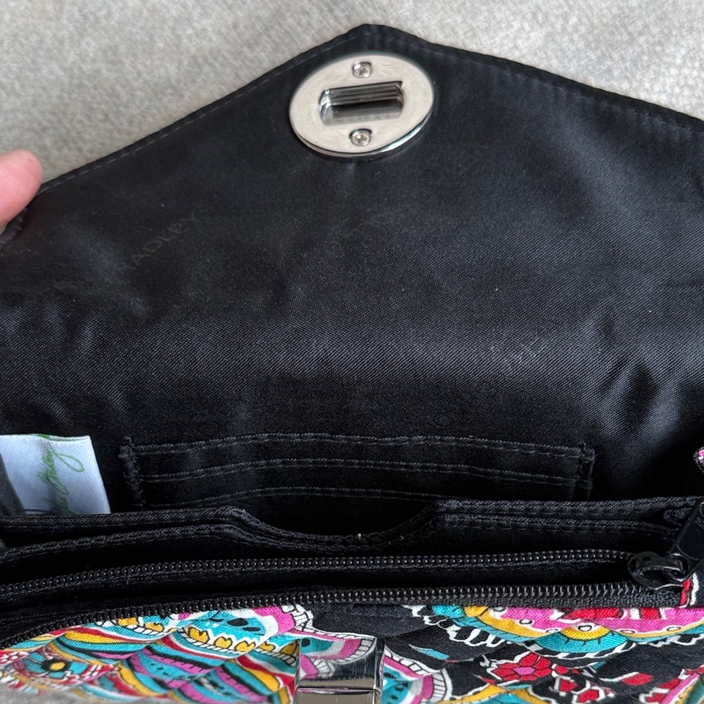 Vera Bradley Colorful Paisley Wristlet - Picture 4 of 6